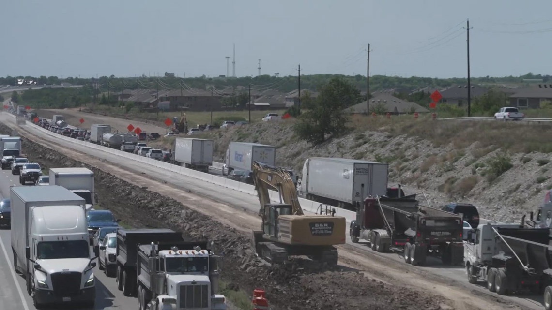 Construction projects snarl commutes between Weatherford and Fort Worth