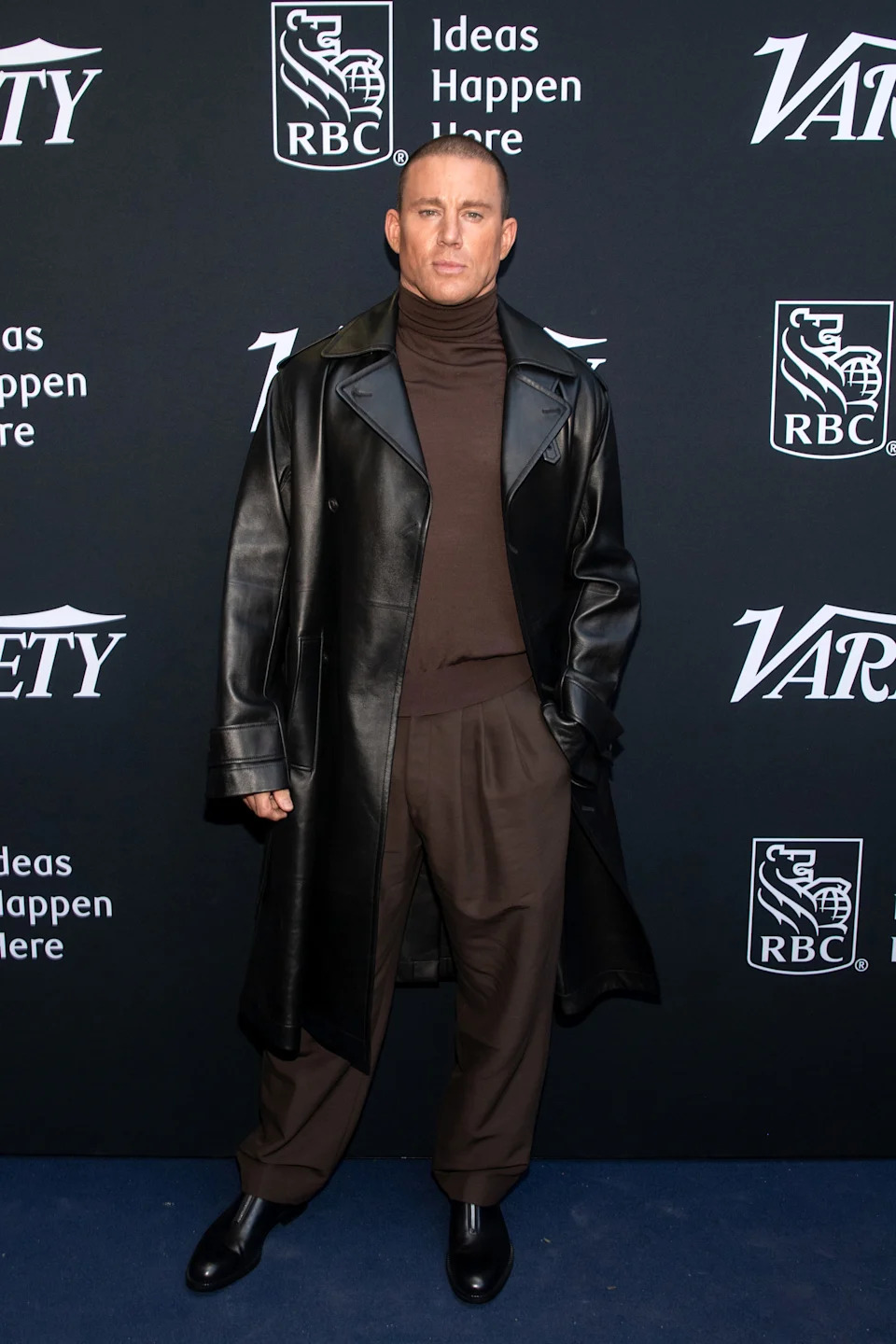 TORONTO, ONTARIO - SEPTEMBER 05: Channing Tatum attends the RBC Hosted Variety Cover Party at RBC House during the Toronto International Film Festival on September 05, 2025 in Toronto, Ontario. (Photo by Ryan Emberley/Getty Images for RBC)
