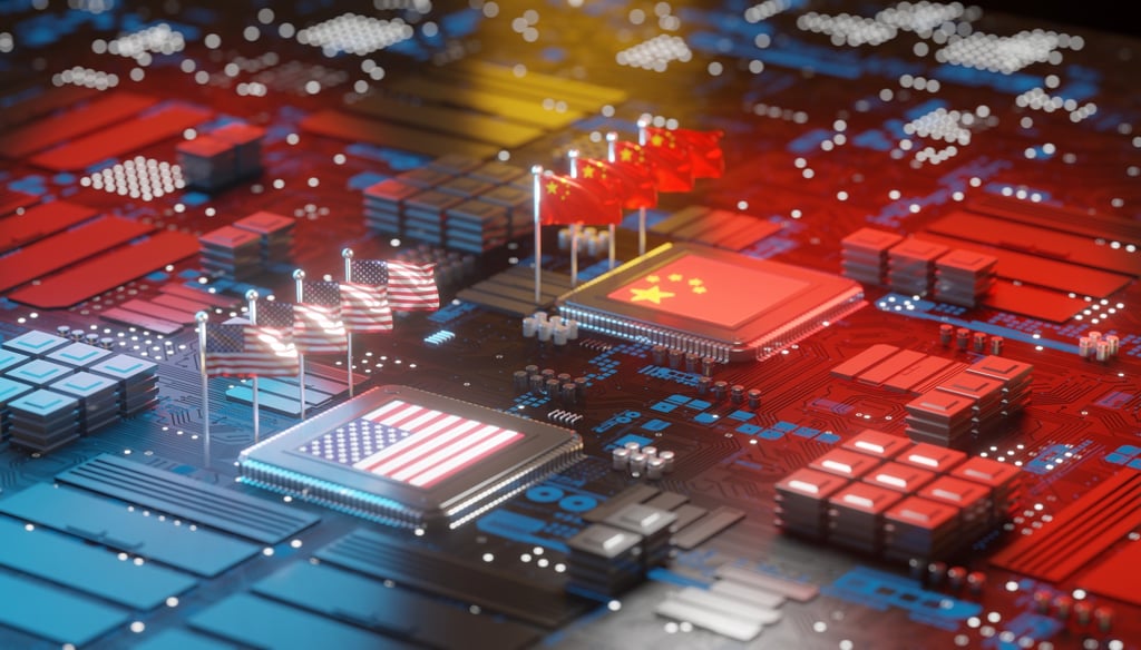 China continues to lag the US in the development of advanced semiconductors. Photo: Shutterstock
