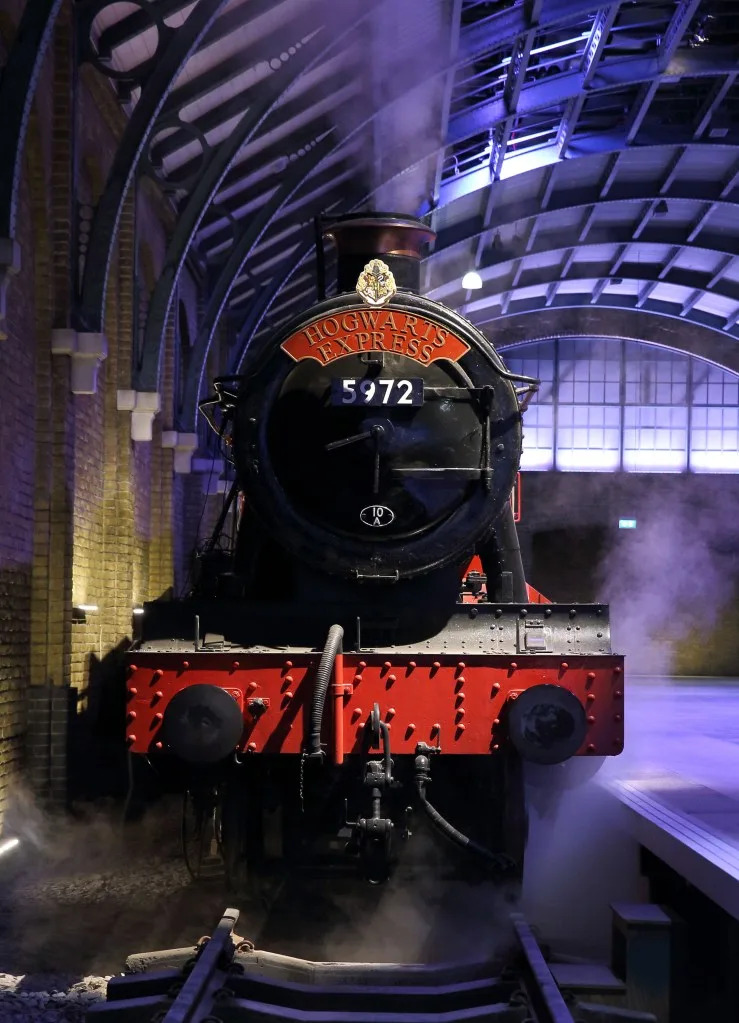 Louis reportedly got to hop on the Hogwarts Express. WireImage