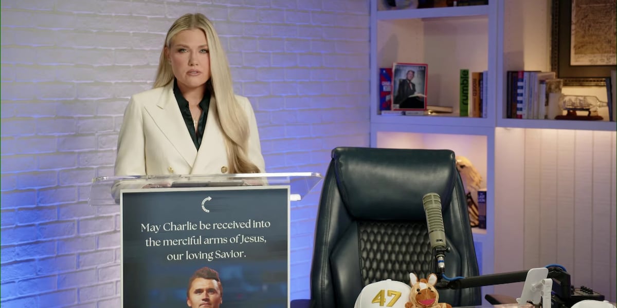 Erika Kirk condemns the ‘evildoers,’ says campus tour, message will continue