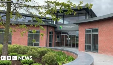 Patients sleeping on sofas at Belfast site