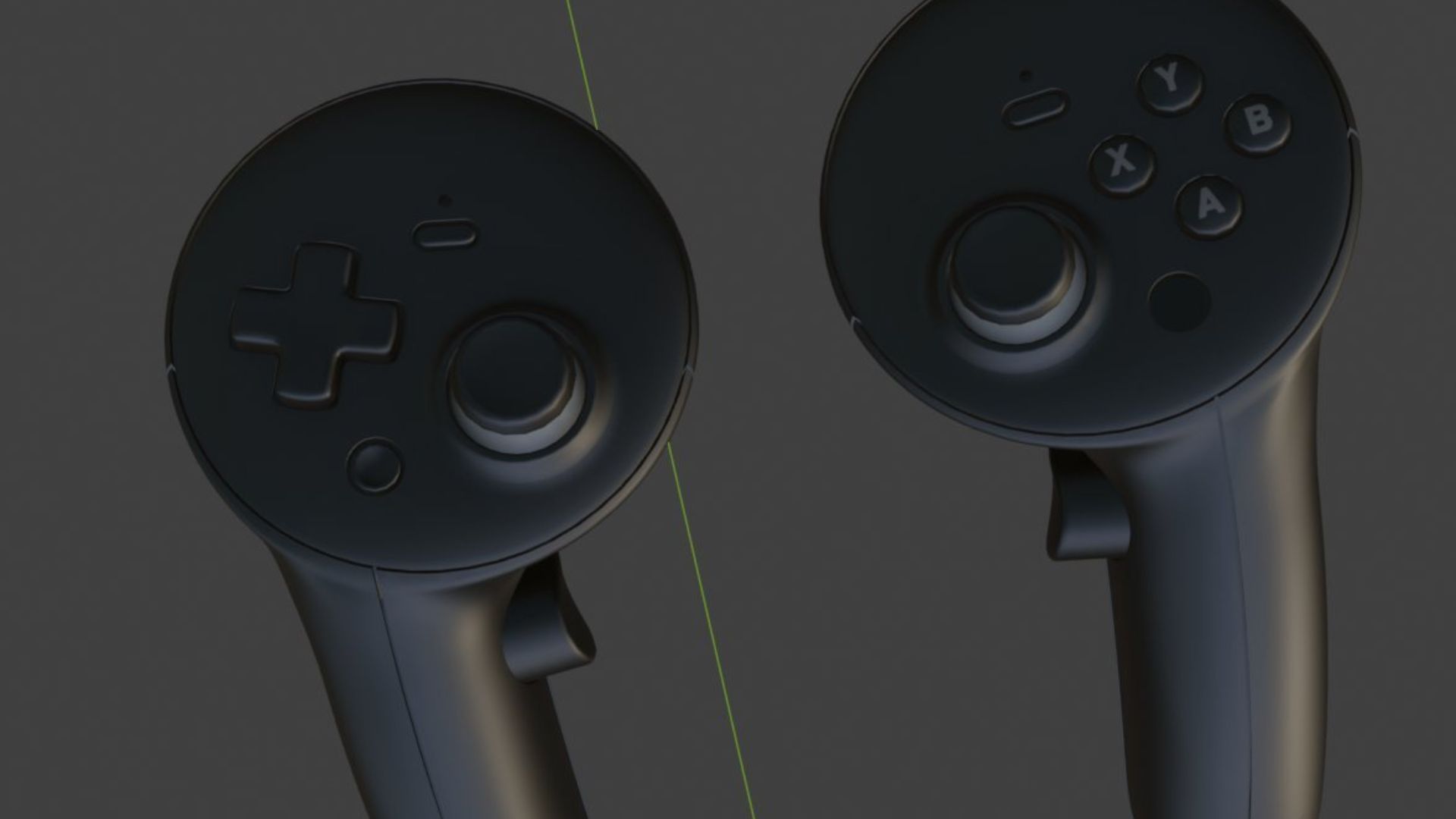 The leaked Valve Roy controllers for its unconfirmed, upcoming VR headset