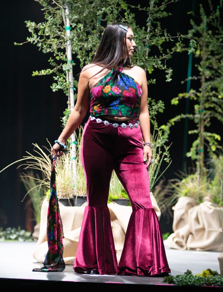 3 Feathers at Sycuan Fashion Show. (Photo by Diana Cavagnaro/Special to La Jolla Village News)