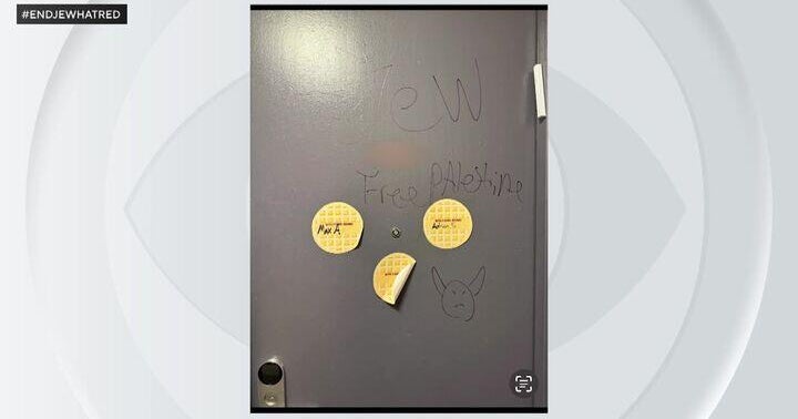 Antisemitic graffiti scrawled on NYU freshman's dorm door, NYPD says