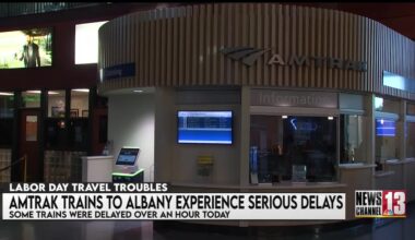 Amtrak trains from NYC to Albany experience delays on Labor Day weekend