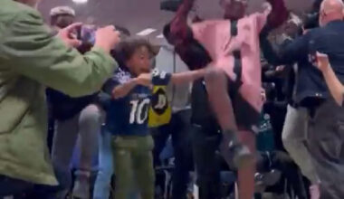 Watch the moment young footballers in France celebrated Dembele’s Ballon d’Or victory