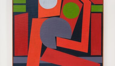 Mavis Pusey, Personante, n.d. Oil on canvas, 53 ½ × 75 inches. Courtesy Institute of Contemporary Art, University of Pennsylvania.