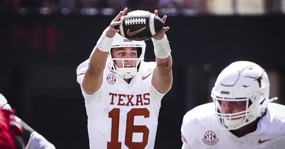 No. 7 Texas, Arch Manning get a chance to turn things around, starting with San Jose State at home | Football