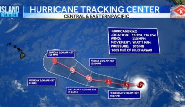 TRACKING KIKO | Hurricane Kiko nearing major strength, still far from Hawaii | Local