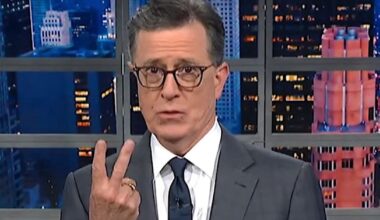 Stephen Colbert Gets Bleeped With '2 Word' Reply To Donald Trump