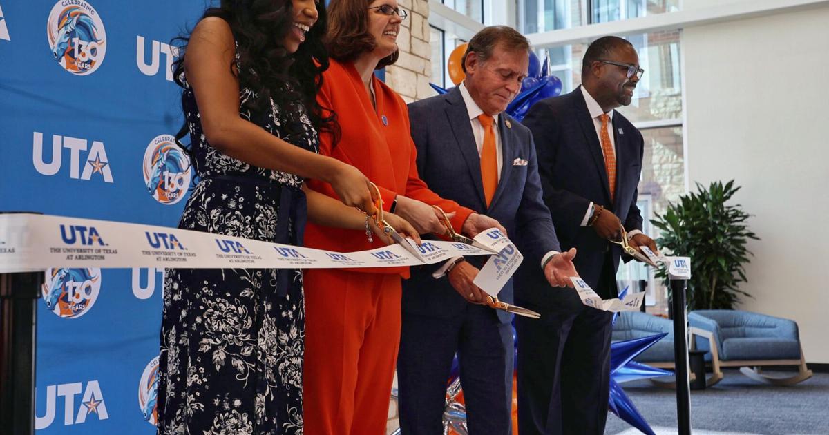 Ribbon-cutting ceremony officially opens Maverick Hall | Campus