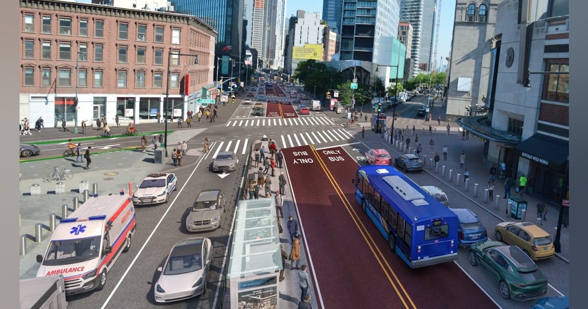 NYC DOT to install center bus lanes on Brooklyn’s high-traffic Flatbush Avenue