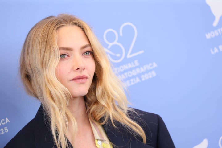 Amanda Seyfried attends at photocall for "The Testament Of Ann Lee" photocall at the 2025 Venice Film Festival on September 1.