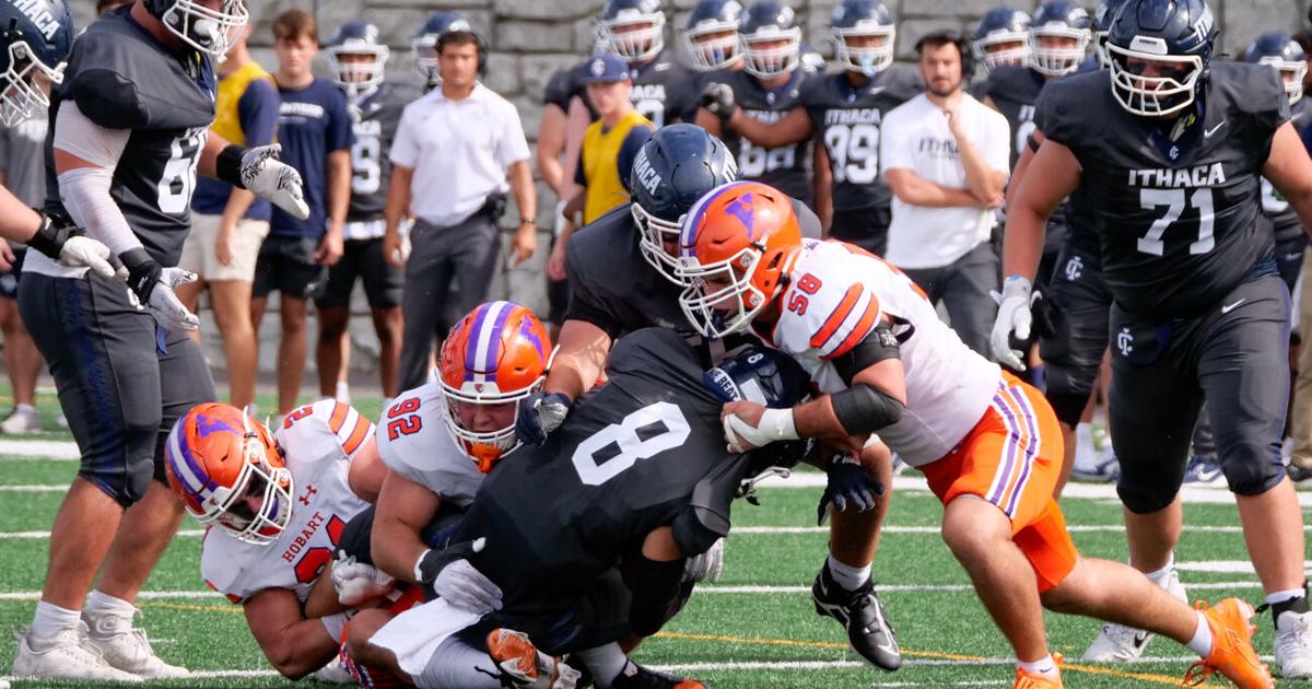 COLLEGE FOOTBALL: Hobart falls to Ithaca, 13-7 | Sports