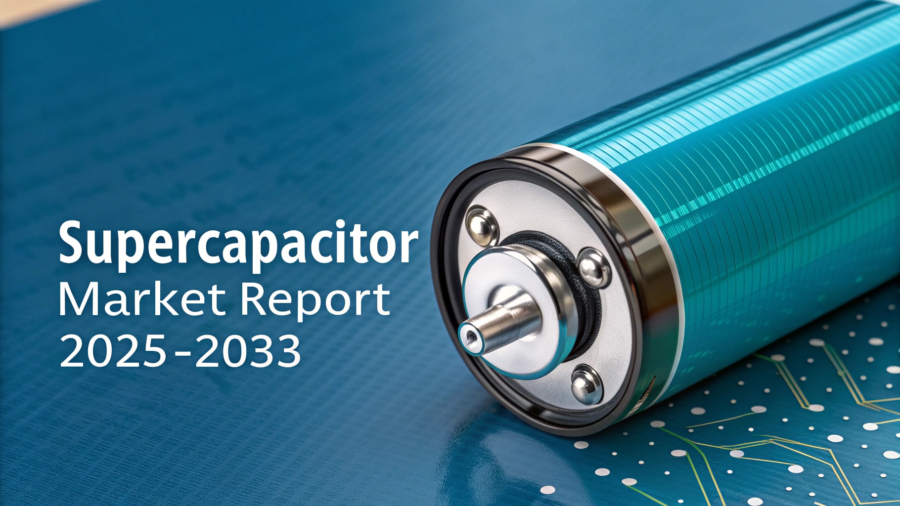 Supercapacitor Market Poised to Hit USD 31.07 Billion by 2033, Boosted by Consumer Electronics and Industrial Applications