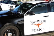 Fort Worth police car