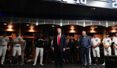 President Donald Trump attends New York Yankees game on Sept. 11 anniversary