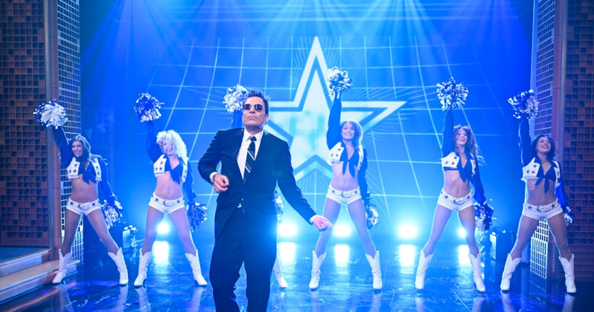 Dallas Cowboy Cheerleaders open ‘The Tonight Show Starring Jimmy Fallon’ after NFL opener