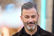 Jimmy Kimmel poses for photographers, March 30, 2025, in London. Not all Texans will be able...