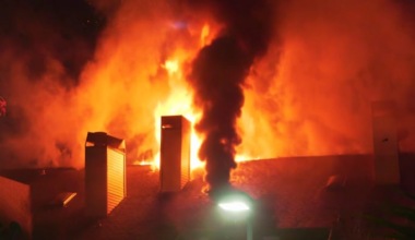 Dozens displaced after fire rips through SW Houston apartment complex