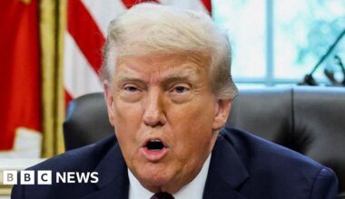 US president Donald Trump says he will sue New York Times for $15bn