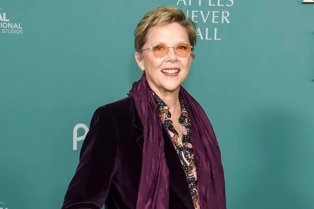 Gregg DeGuire/Variety via Getty  Annette Bening at the 'Apples Never Fall' premiere on March 12, 2024 in Los Angeles