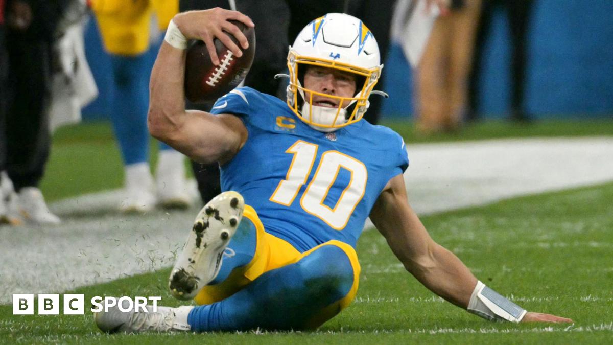 Los Angeles Chargers quarterback Justin Herbert