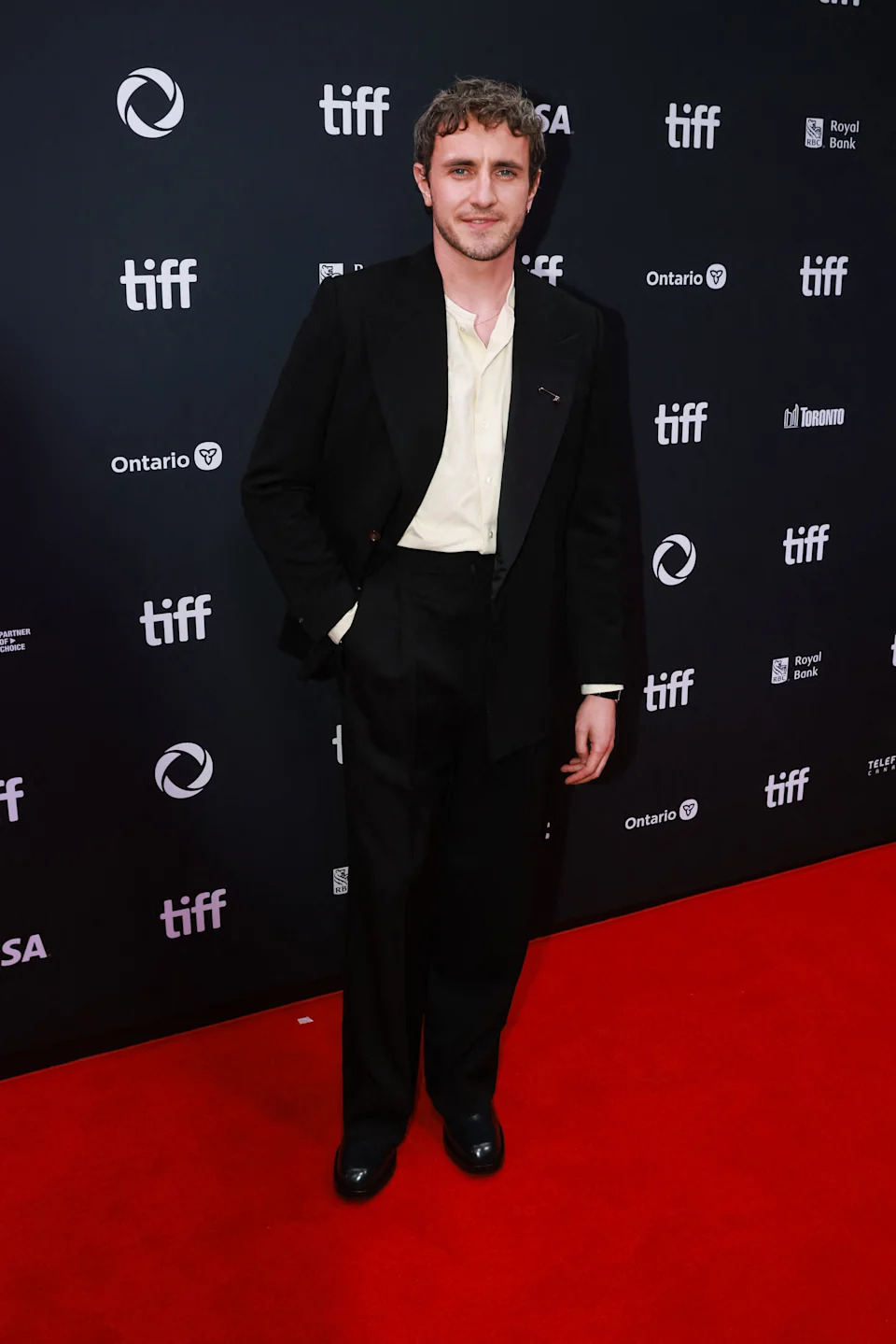 Irish actor Paul Mescal attends the premiere of 