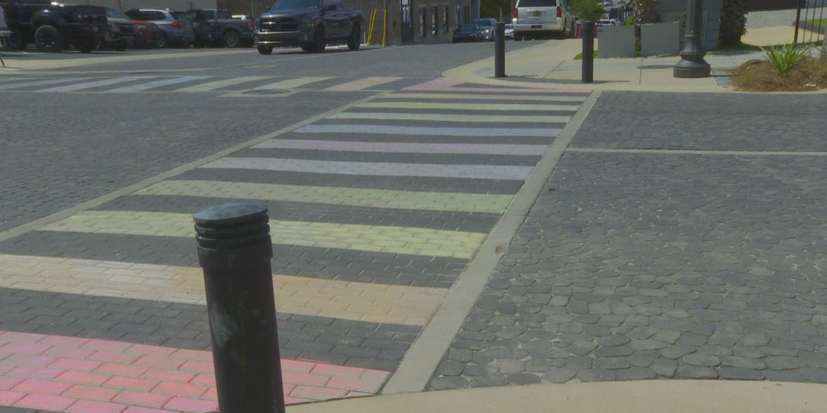 Chalk art appears on Panama City crosswalks overnight