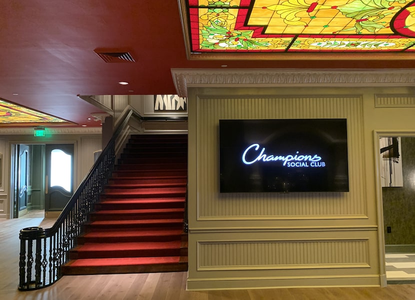 The interior of the 25,000-square-foot Champions, formerly the home of the III Forks...
