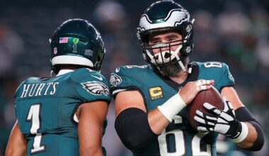 Jason Kelce salutes the Philadelphia media's demanding nature