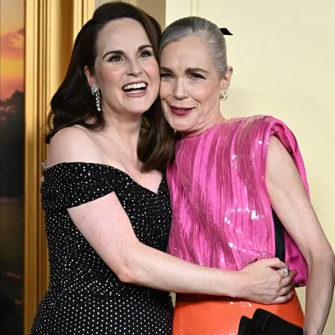 Erik Pendzich/Shutterstock Michelle Dockery and Elizabeth McGovern