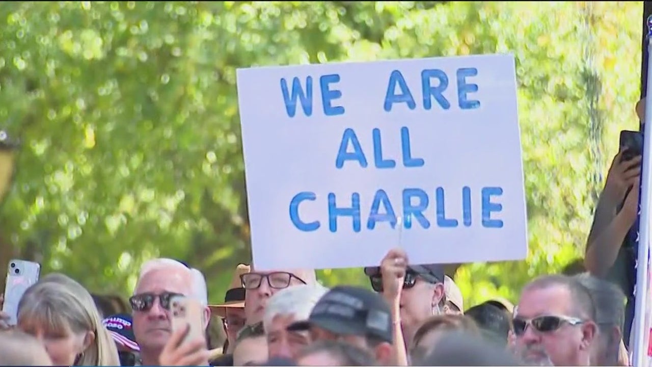 Arlington Heights native Charlie Kirk remembered at community memorial