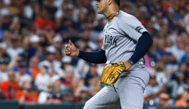 Yankees survive a circus at Houston, winning their series against the Astros