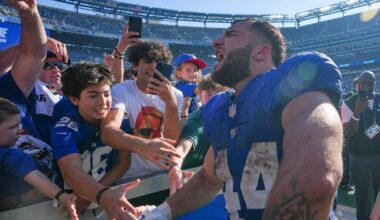 Cam Skattebo turning heads, bringing 'juice' for New York Giants