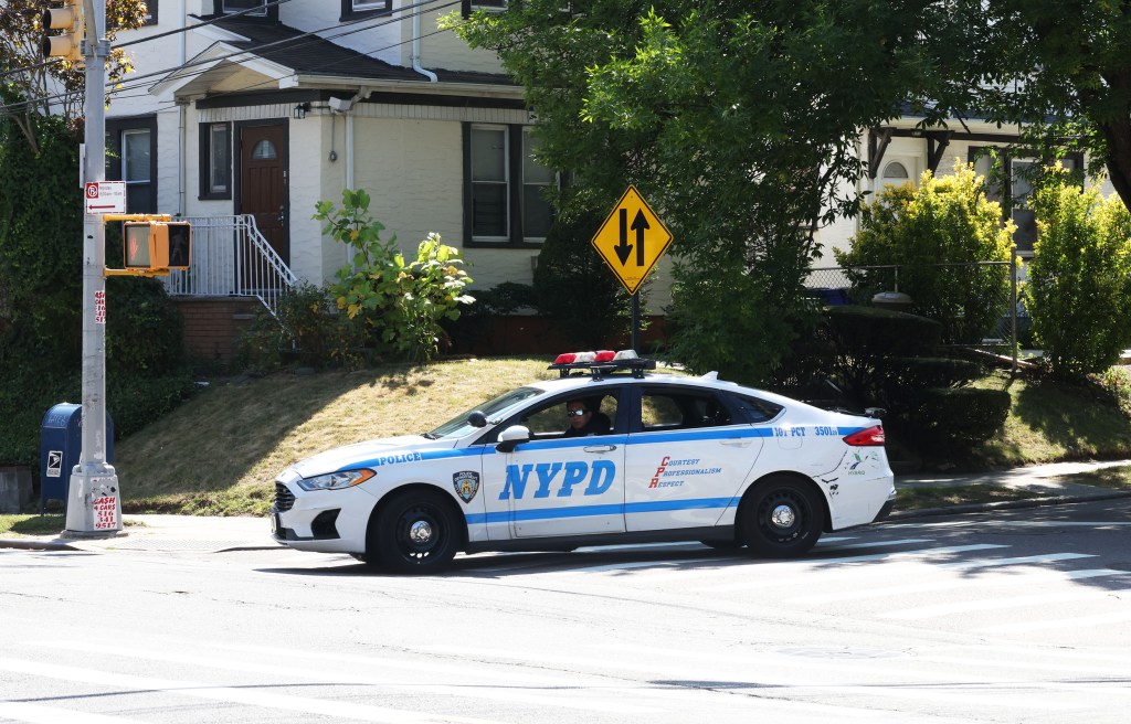The 14-year-old boy was shot in the leg around 10:30 a.m. at Highland Avenue and Homelawn Street, police said.