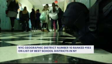 Where did Bronx and Brooklyn rank?