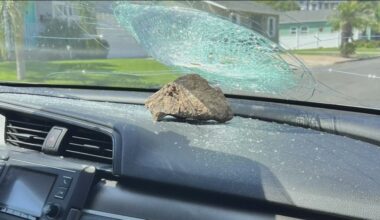 Driver recounts rock attack on car in La Mesa