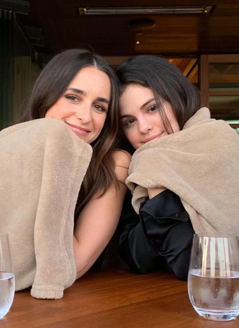 Courtney Lopez and Selena Gomez