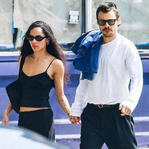 TheImageDirect.com Zoë Kravitz and Harry Styles