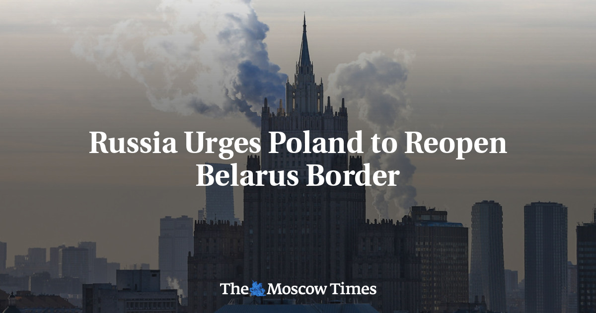 Russia Urges Poland to Reopen Belarus Border