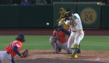 Langeliers has HR among 4 hits, Soderstrom also goes deep as Athletics beat Astros 6-0