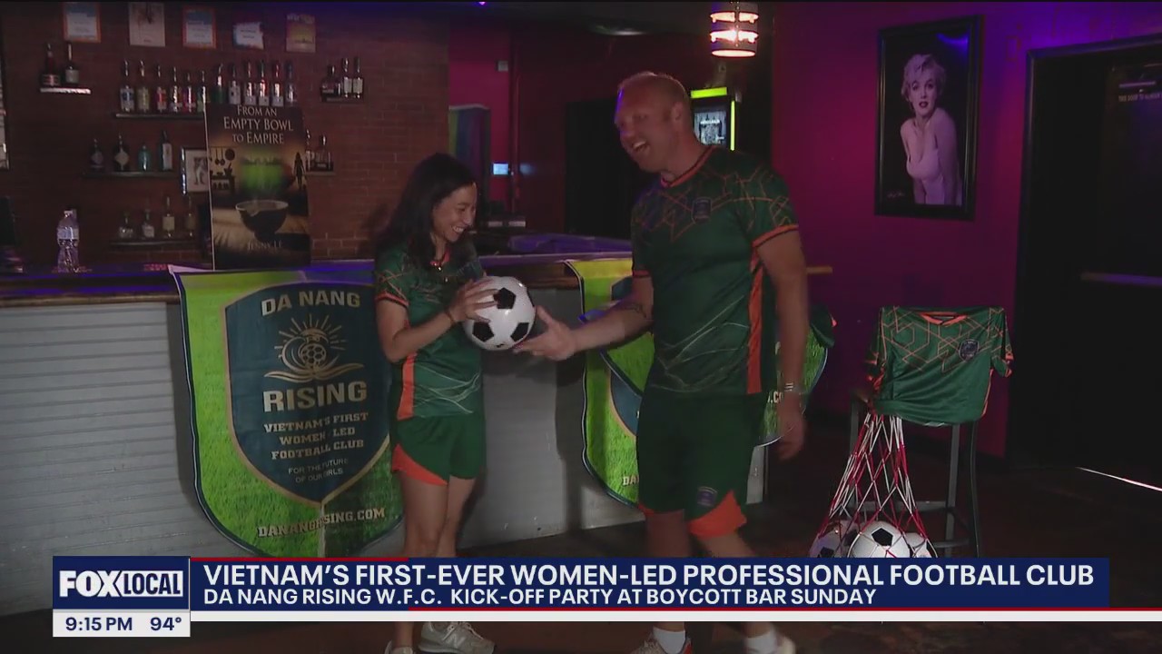 Restaurant owner launches Vietnam's 1st women-led football club