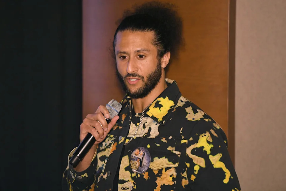NEWS - ABC News Studios hosts a screening event of Killing County" from Executive Producer Colin Kaepernick in Burbank, California on February, 9, 2023.<br> (Phil McCarten/ABC via Getty Images)<br> COLIN KAEPERNICKPhil McCarten&sol;Getty Images