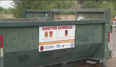 Sandbags available across Phoenix ahead of more rain