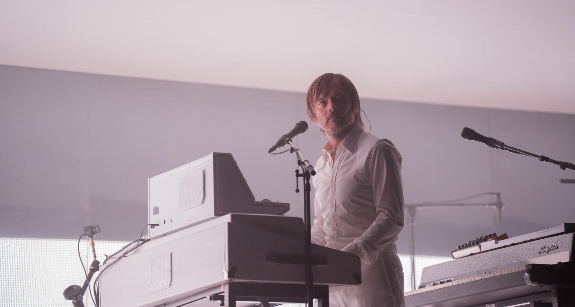Man at keyboard