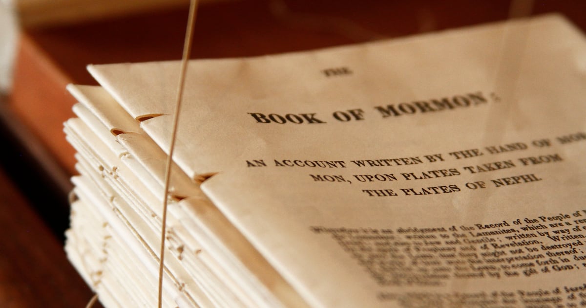 First-edition Book of Mormon auction ends with $240,000 sale – Deseret News