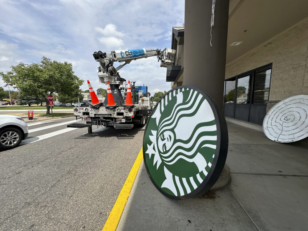Starbucks Sign Colorado