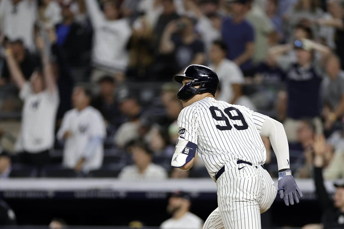Yankees’ Aaron Judge ties Joe DiMaggio at fourth all time in franchise home run list
